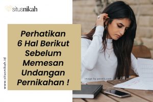 6 hal sebelum pesan undangan